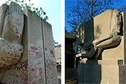 Памятник до и после реставрации // paris.fr