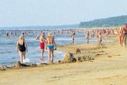 Нарва-Йыэсуу - популярный прибалтийский курорт. // Ирина Токарева