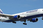Boeing 767-300 авиакомпании "Трансаэро" доставит туристов в Бангкок. // ruwings.ru