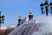 В Москве начался сезон фонтанов. // fotocomp.chat.ru