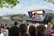 В Лондоне организуют лужайки с большими экранами для трансляций Олимпиады. // VisitBritain