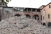 Крепость в Сан-Феличе-суль-Панаро получила повреждения. // haisentito.it