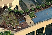 Отель расположится в двух шагах от пляжа Jumeirah Beach Residence. // jebelali-international.com