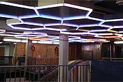 Световая инсталляция на станции Bleeker Street // inhabitat.com