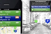 Новое приложение поможет найти место на парковке. // sofortparken.at