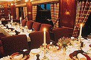 В поезде The Royal Scotsman  - два вагона-ресторана. // luxuryscotland.co.uk