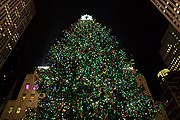 Главная рождественская ель США установлена в Нью-Йорке. // nycgo.com