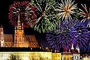 Фейерверк в Праге будет дан не в новогоднюю ночь. // prague-online-guide.com