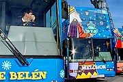 Пассажиры автобуса смогут полюбоваться праздничным убранством Мадрида. // madridfree.org