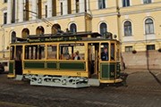 Трамвай был отреставрирован. // helsinki.ru