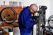Починить велосипед в Вене можно бесплатно. // mixstuff.ru