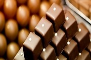 На выставке можно увидеть причудливые изделия из шоколада. // Salon du Chocolat