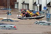В Великобритании - серьезное наводнение. // PA