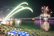 Пляж Кваналли во время фестиваля. // visitkorea.or.kr