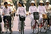 Велосипеды популярны у туристов в Ханое. // vietnam-times.ru