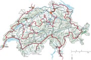 Маршрут Grand Tour опоясывает всю Швейцарию.