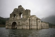 Из-за засухи в Мексике можно осмотреть затопленный 450-летний храм.