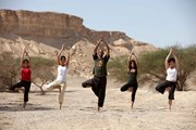 Фестиваль йоги в пустыне Арава пройдет в шестой раз. // yogaarava.co.il