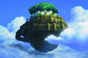 Небесный замок Лапута, созданный фантазией Миядзаки.