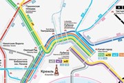 Фрагмент новой схемы маршрутов // mos.ru