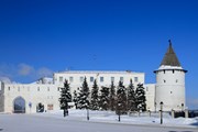 Казанский кремль зимой