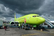 Самолет "Сибири" (S7 Airlines) // Юрий Плохотниченко