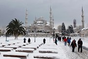 Снег в Стамбуле // Al Arabiya