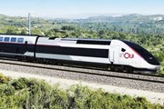 Рисунок поезда в раскраске InOui // SNCF