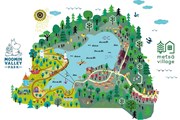 Карта будущего Муми-парка близ Токио