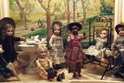 Богатая коллекция старинных кукол доступна для осмотра до 15 сентября.