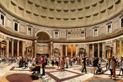 Ежегодно Пантеон посещают 7 миллионов туристов. // Wikipedia