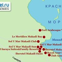 Карта Макади-Бей