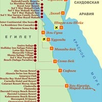 Карта района Макади - Эль-Кусейр