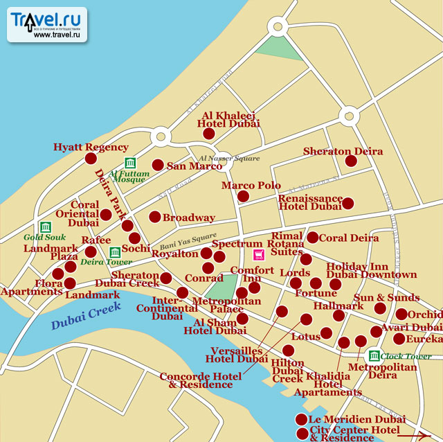 Карта Дейры Карта Дейры