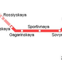Схема самарского метрополитена