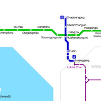 Схема метро в Шенжене
