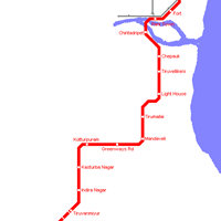 Схема метро в Ченнаи