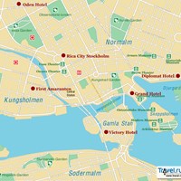 Карта Стокгольма