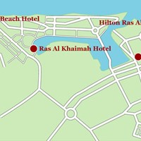 Карта Рас-аль-Хайма