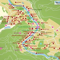 Карта курорта Карловы Вары