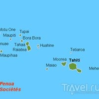 Карта Наветренных островов